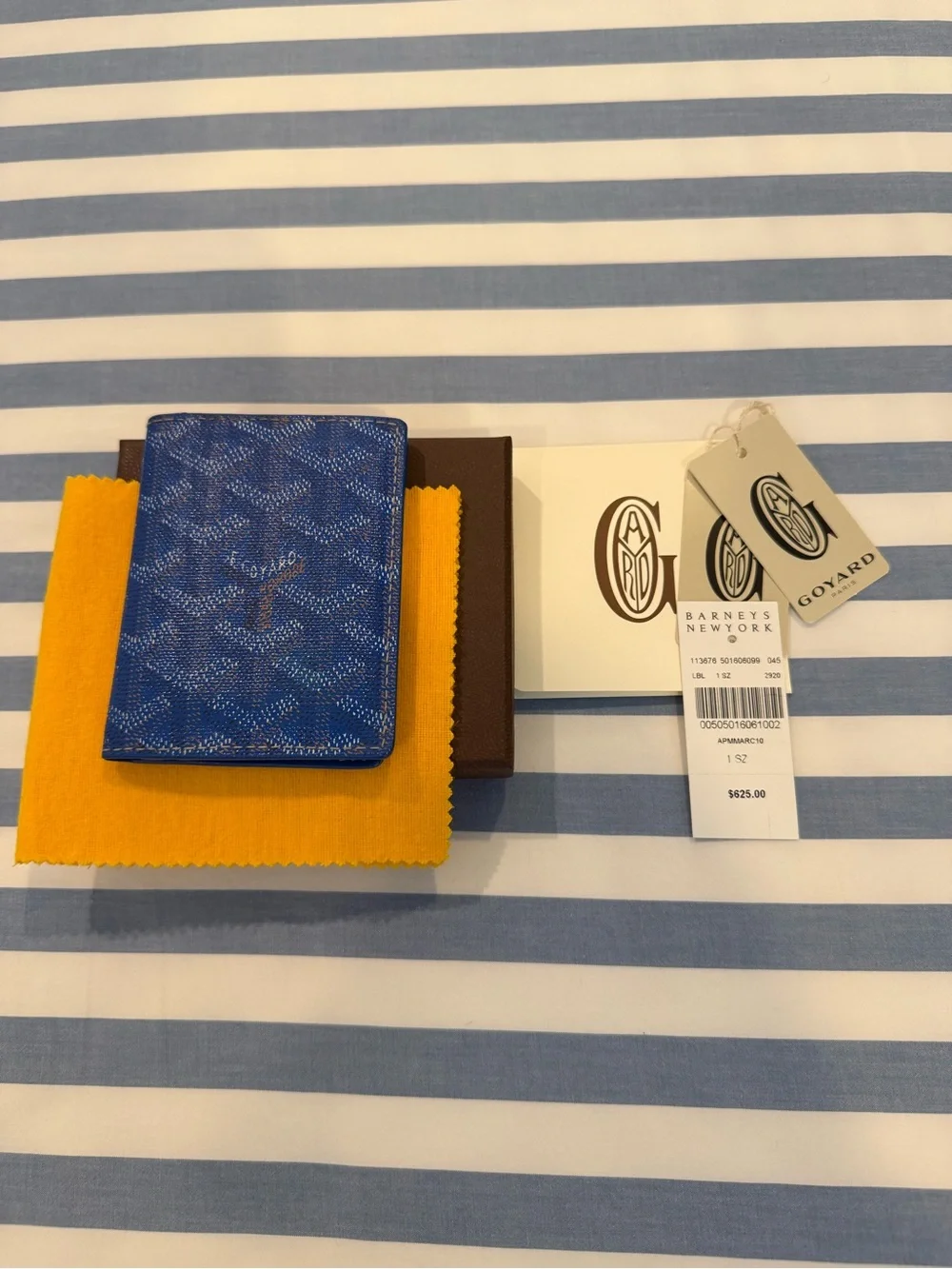 Men’s Goyard Card Holder